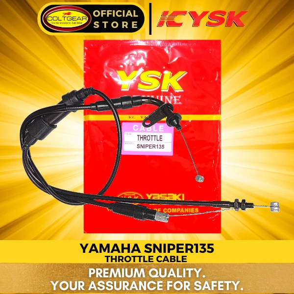 [23033] THROTTLE CABLE SNIPER135 YSK