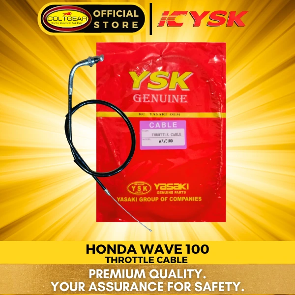 THROTTLE CABLE WAVE100/WAVE ALPHA YSK