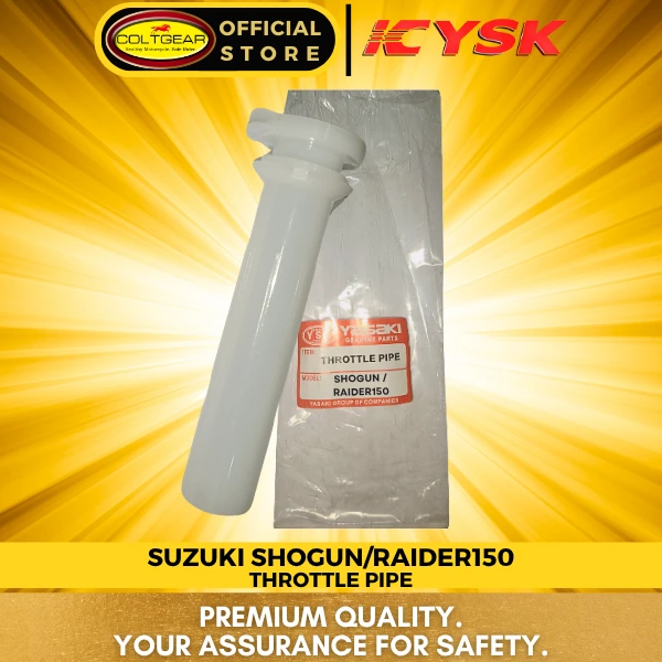 [25572] THROTTLE PIPE SHOGUN/RAIDER150 YSK