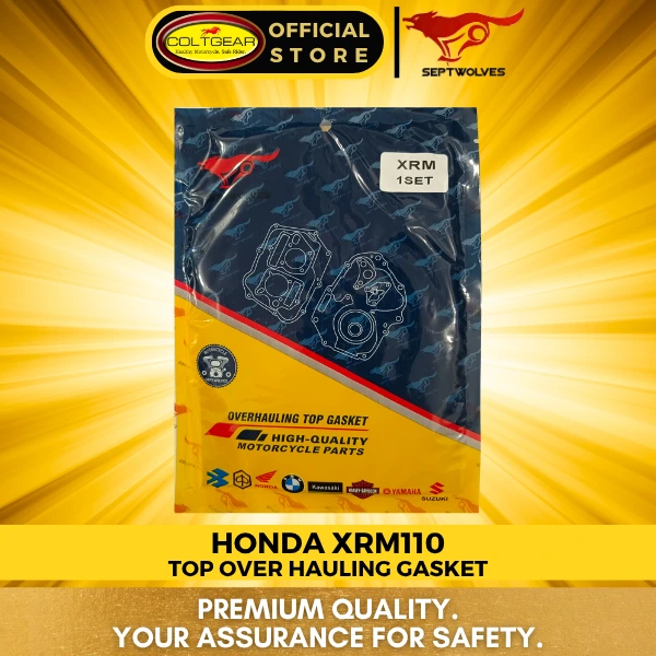 [37631] TOP OVER HAULING GASKET XRM110 SEPTWOLVES