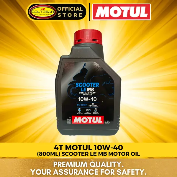 ENGINE OIL 4T SCOOTER LE MB 10W-40 MULT MOTUL 800ML