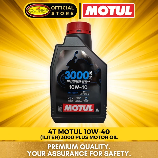 [33844] ENGINE OIL 4T 3000 PLUS 10W-40 MULT MOTUL 1L
