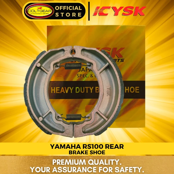 BRAKE SHOE RS100 REAR YSK